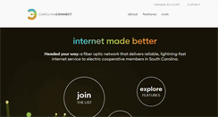Desktop Screenshot of carolinaconnect.com